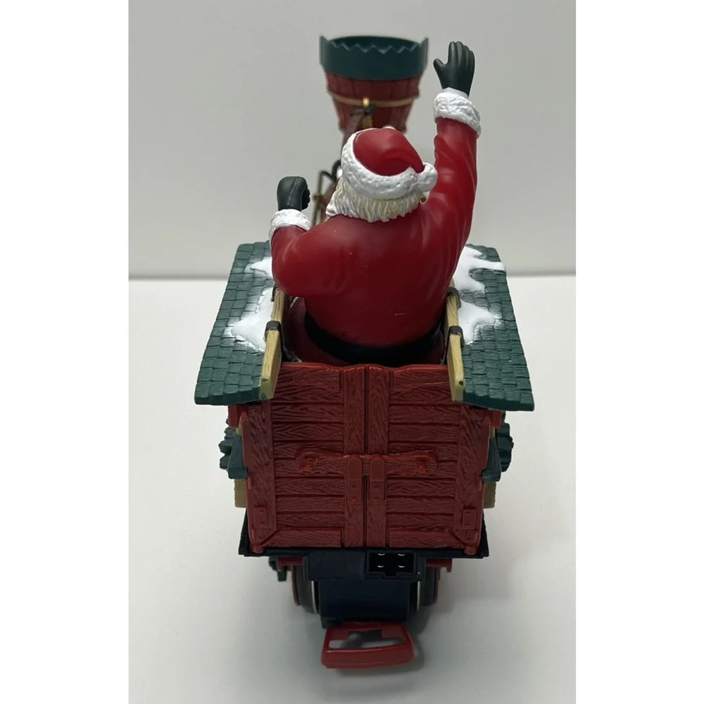 New Bright‎ The Holiday Express Animated Train Car #387 Santa's Fe 